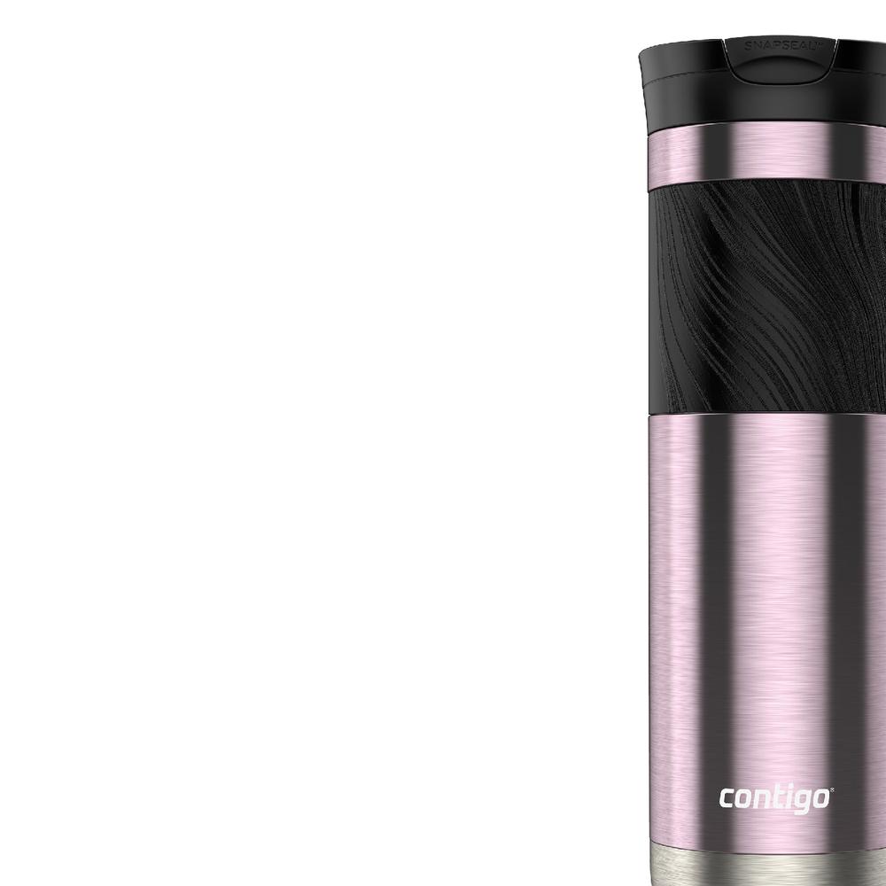 Foto 4 pulgar | Termo Acero Inoxidable Rosa 24 Oz Sistema Snapseal Contigo