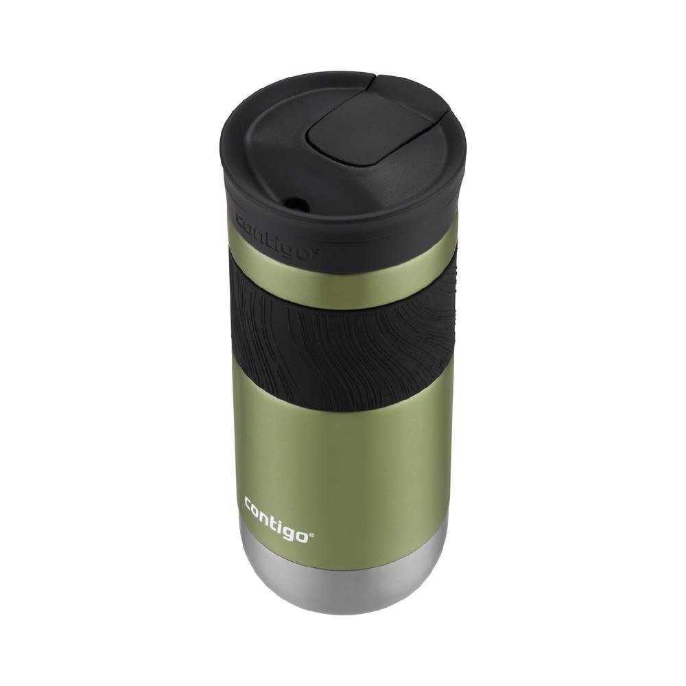 Foto 2 pulgar | Termo Acero Inoxidable Verde 16 Oz Sistema Snapseal Contigo