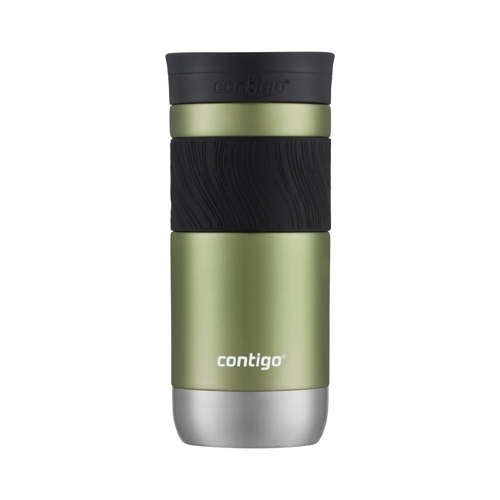Foto 3 pulgar | Termo Acero Inoxidable Verde 16 Oz Sistema Snapseal Contigo