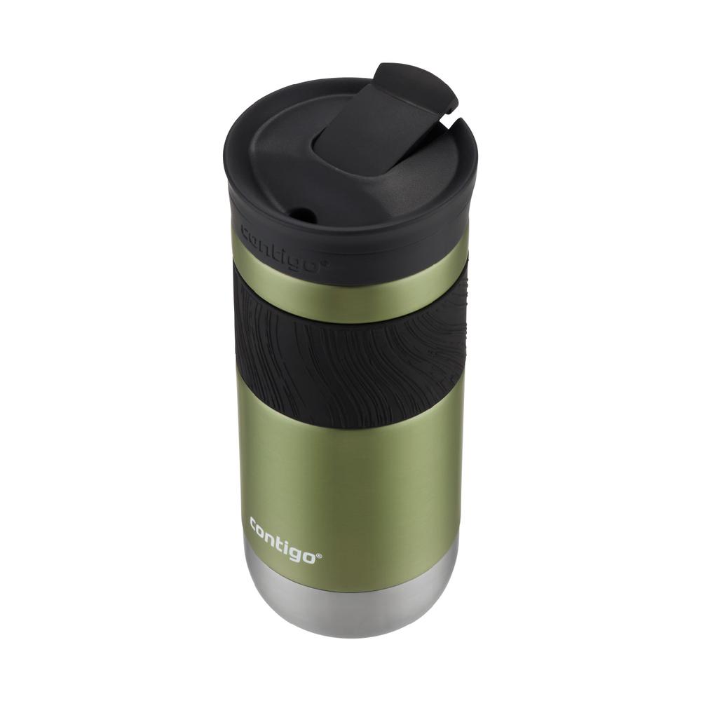 Foto 4 pulgar | Termo Acero Inoxidable Verde 16 Oz Sistema Snapseal Contigo