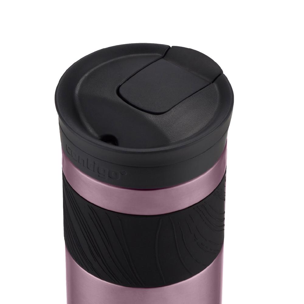 Foto 3 pulgar | Termo Acero Inoxidable Rosa 16 Oz Sistema Snapseal Contigo