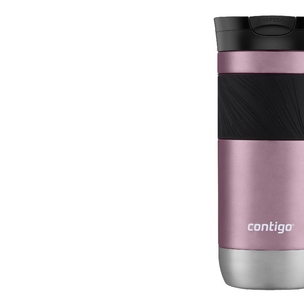 Foto 4 pulgar | Termo Acero Inoxidable Rosa 16 Oz Sistema Snapseal Contigo