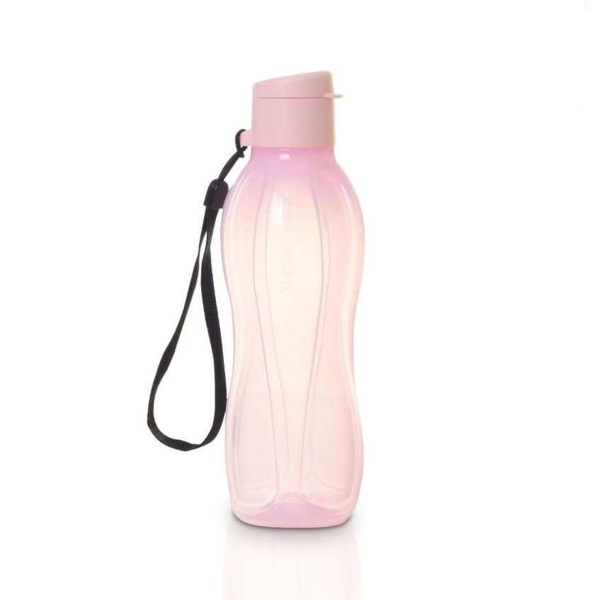 Botella Eco Tupperware Rosa De 500 Ml $580