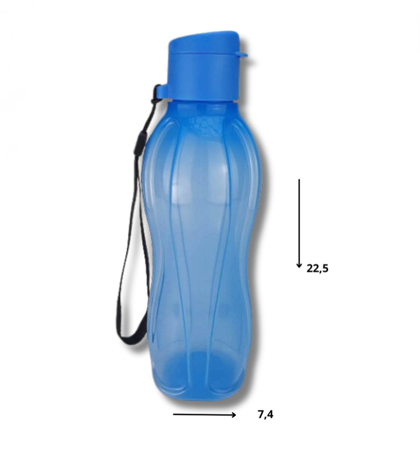 Foto 2 | Botella Eco Tupperware Azul De 500 Ml