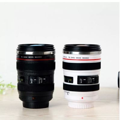 Foto 2 | Vaso de Acero Inoxidable Wünd Forma Lente de Fotográfico con Tapadera