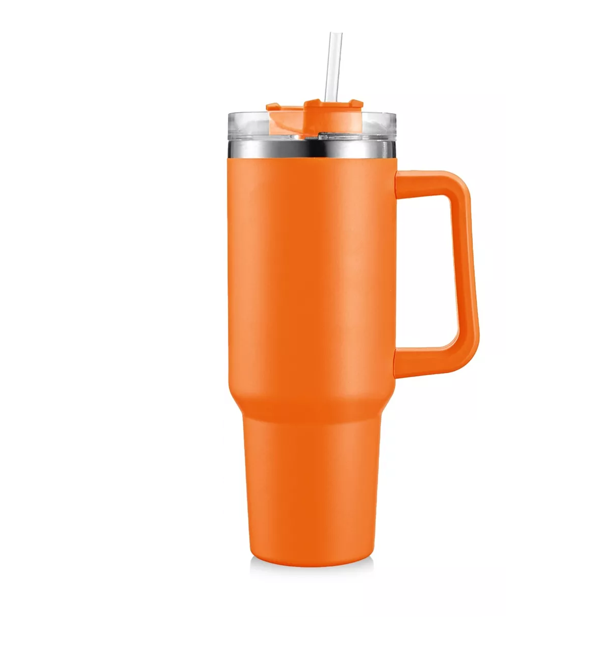 Termo Belug Naranja de Acero Inoxidable 40 Oz