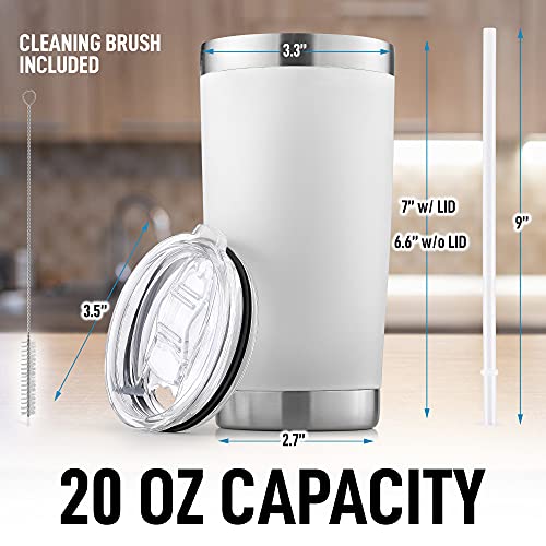 Foto 4 pulgar | Vaso de Acero Zulay Kitchen con Tapa y Pajita de 20 oz - Venta Internacional
