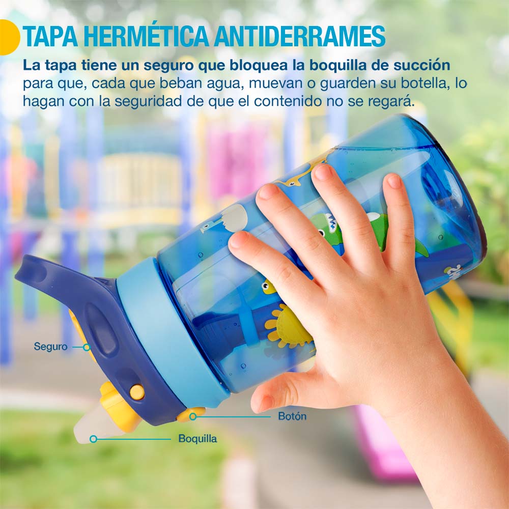 Foto 5 pulgar | Termos para Agua Shimy 83624-bu 2 Piezas de 500 ml