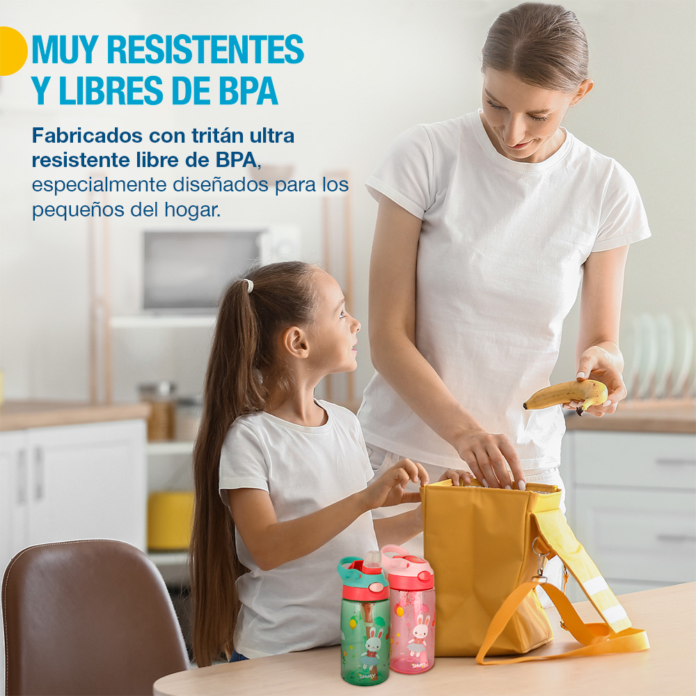 Foto 7 pulgar | Termos Para Agua Shimy 83624-pi 2 Piezas 500 ml