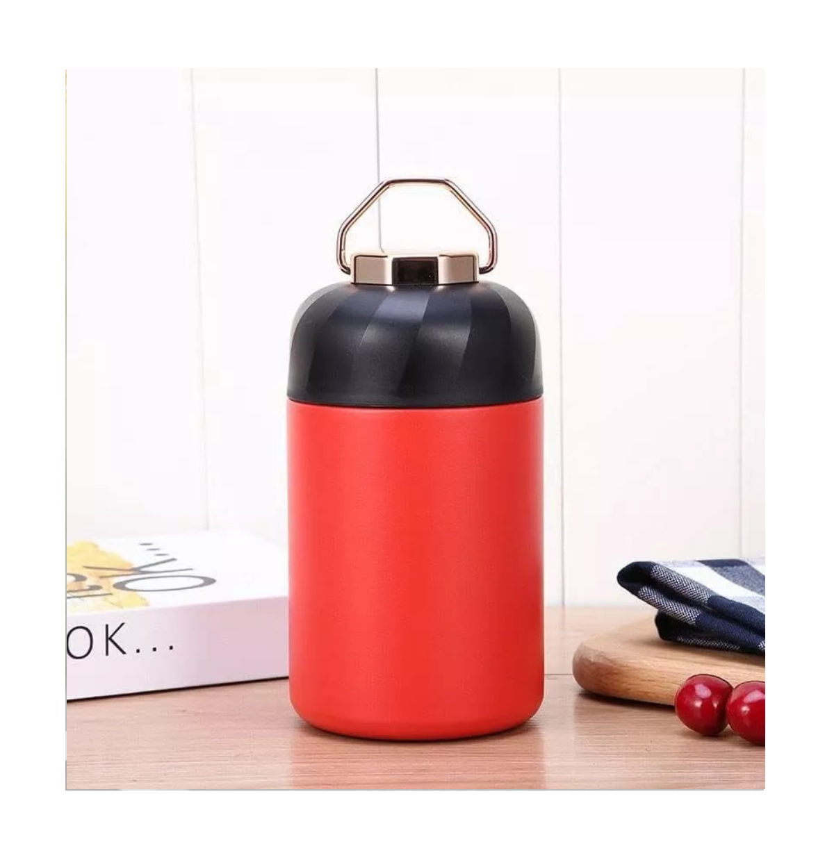 Foto 4 | Termo Portátil Lab.G 600 ml Rojo