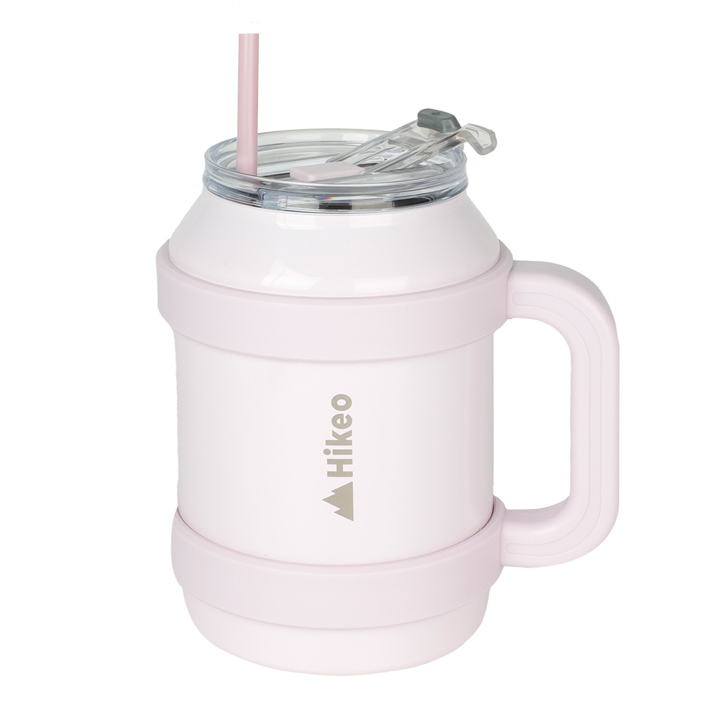 Termo De Acero Inoxidable Doble Pared Vaso Termico 1.5 L, Hikeo, Rosa, 83612-pu