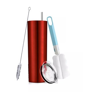 Foto 1 | Vaso Térmico 20oz De Acero Inoxidable Con Calor/frío Eo Safe Imports Esi-13245 Rojo