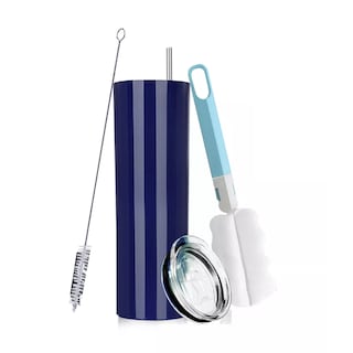 Foto 1 | Vaso Térmico 20oz De Acero Inoxidable Con Calor/frío Eo Safe Imports Esi-13240 Azul
