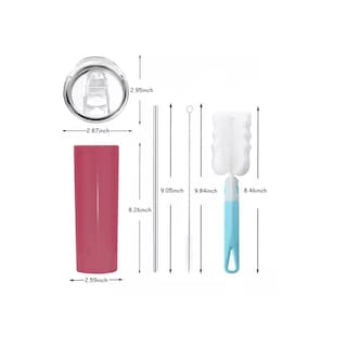 Foto 2 | Vaso Térmico 20oz De Acero Inoxidable Con Calor/frío Eo Safe Imports Esi-13246 Rosa