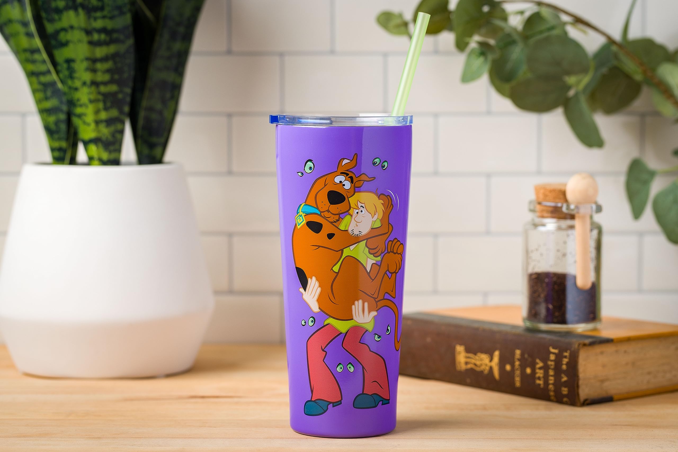 Foto 4 pulgar | Vaso Plateado Buffalo Scooby Doo ¿Dónde Estás? 650 ml - Venta Internacional