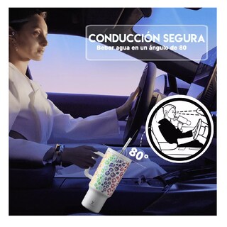 Foto 4 | Vaso Térmico Belug de Acero Inoxidable Calor/Frío Dos Picos 40 oz Lanios