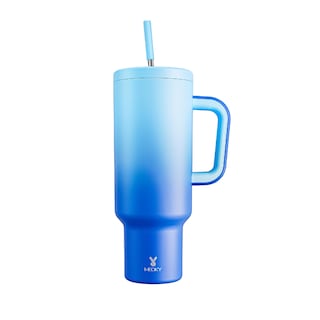 Foto 1 | Taza De Viaje Belug de Acero Inoxidable 40 oz Azul Degradado