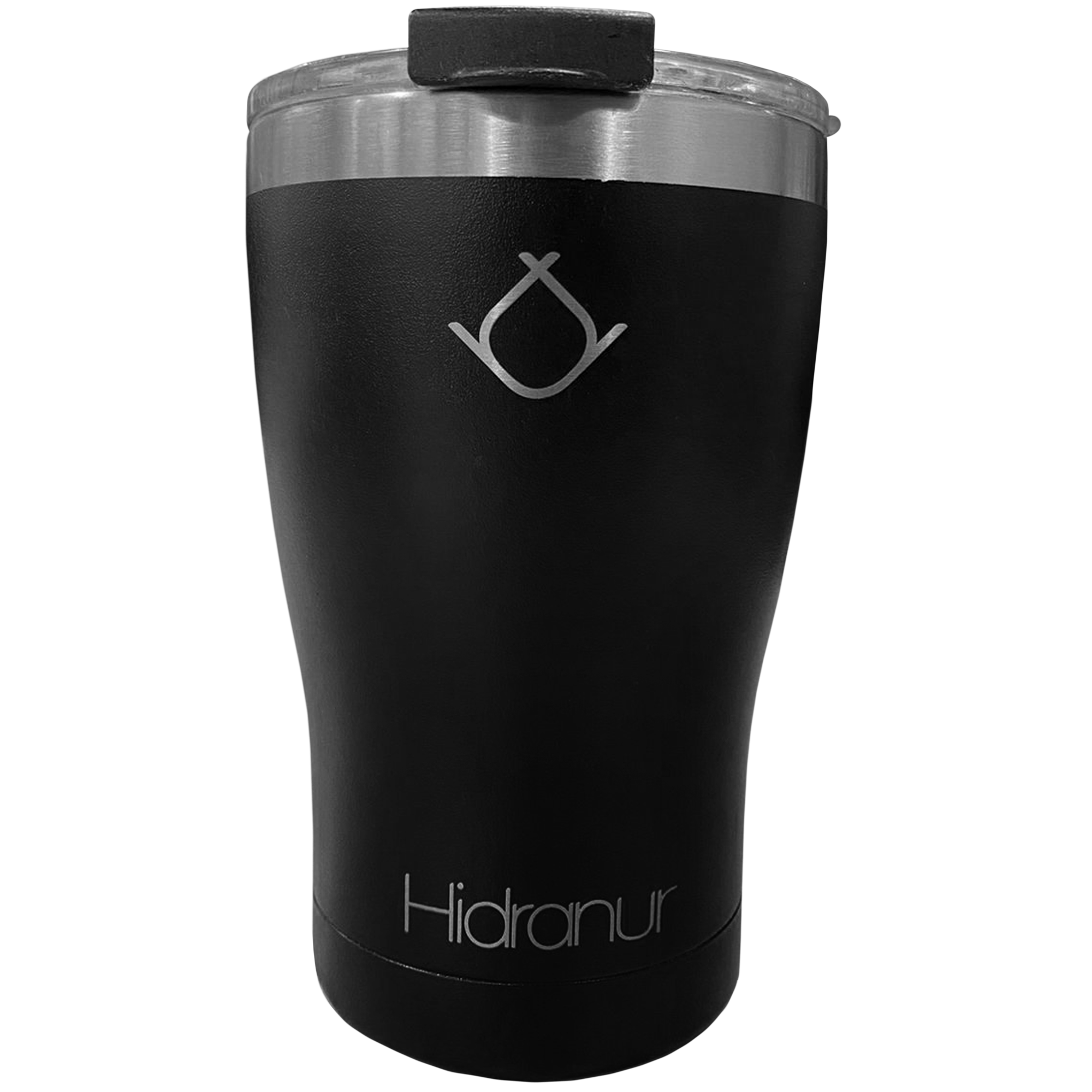 Foto 3 pulgar | Termo De Acero Inoxidable Doble Aislamiento Térmico Negro 12 Oz (354.882 Ml) Hidranur