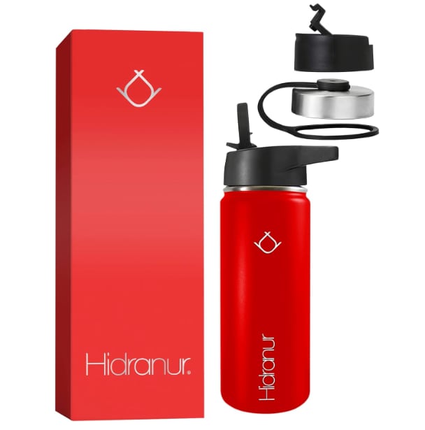 Termo de Acero Inoxidable Hidranur Doble Aislamiento Térmico 18 Oz $339