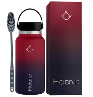 Foto 1 | Termo De Acero Inoxidable 32 Oz (946.35 Ml) Con Tapa Hermética Morado Hidranur