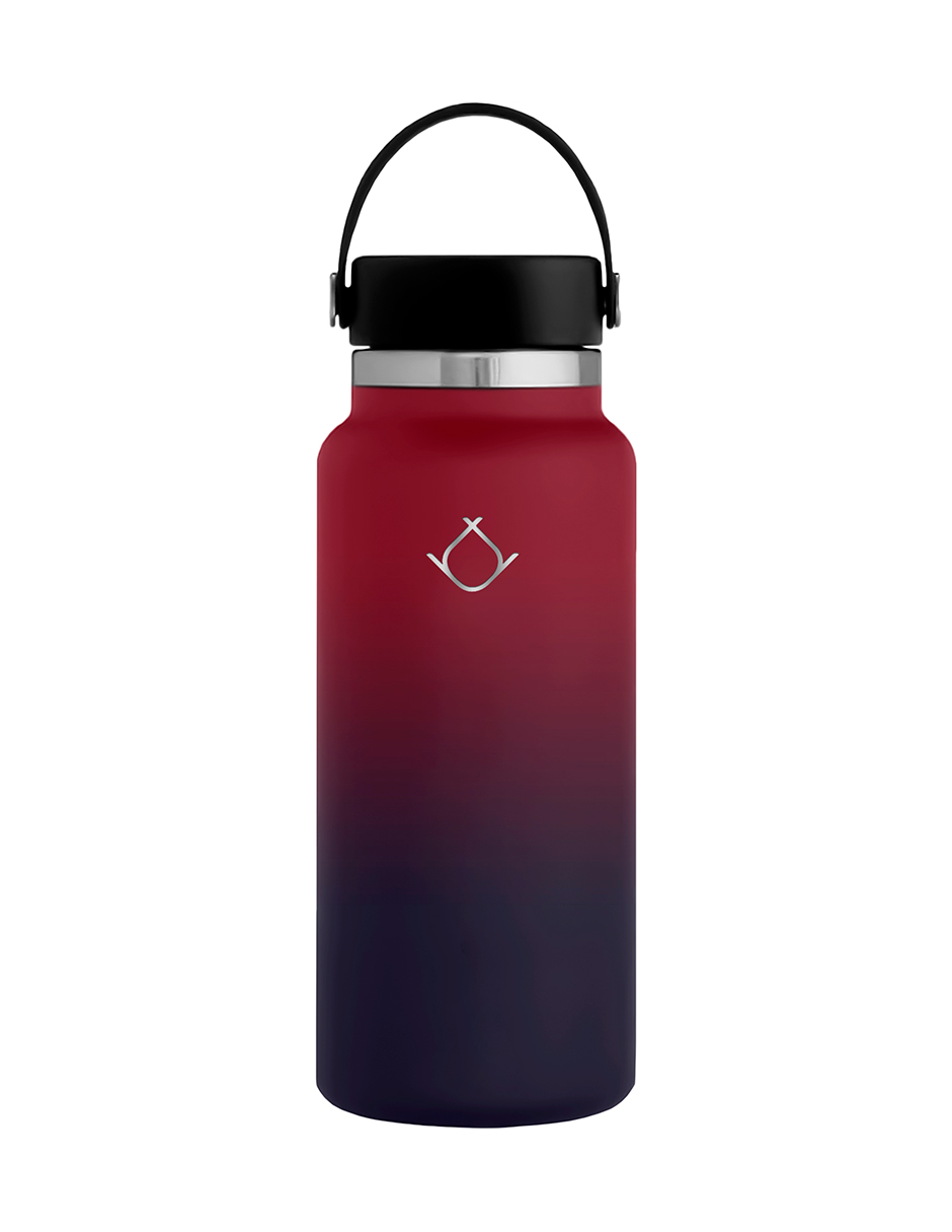 Foto 3 pulgar | Termo De Acero Inoxidable 32 Oz (946.35 Ml) Con Tapa Hermética Morado Hidranur
