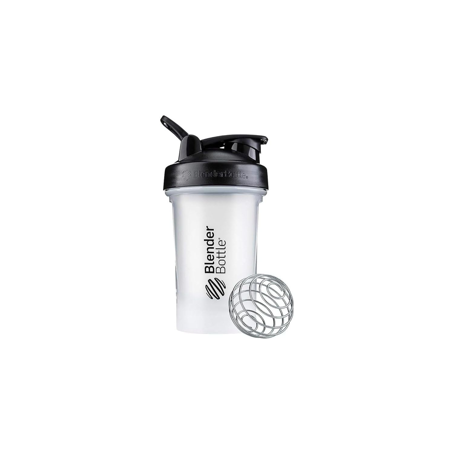 Shaker Bottle Blenderbottle Classic V2, 600 Ml, Transparente Y Negro ...