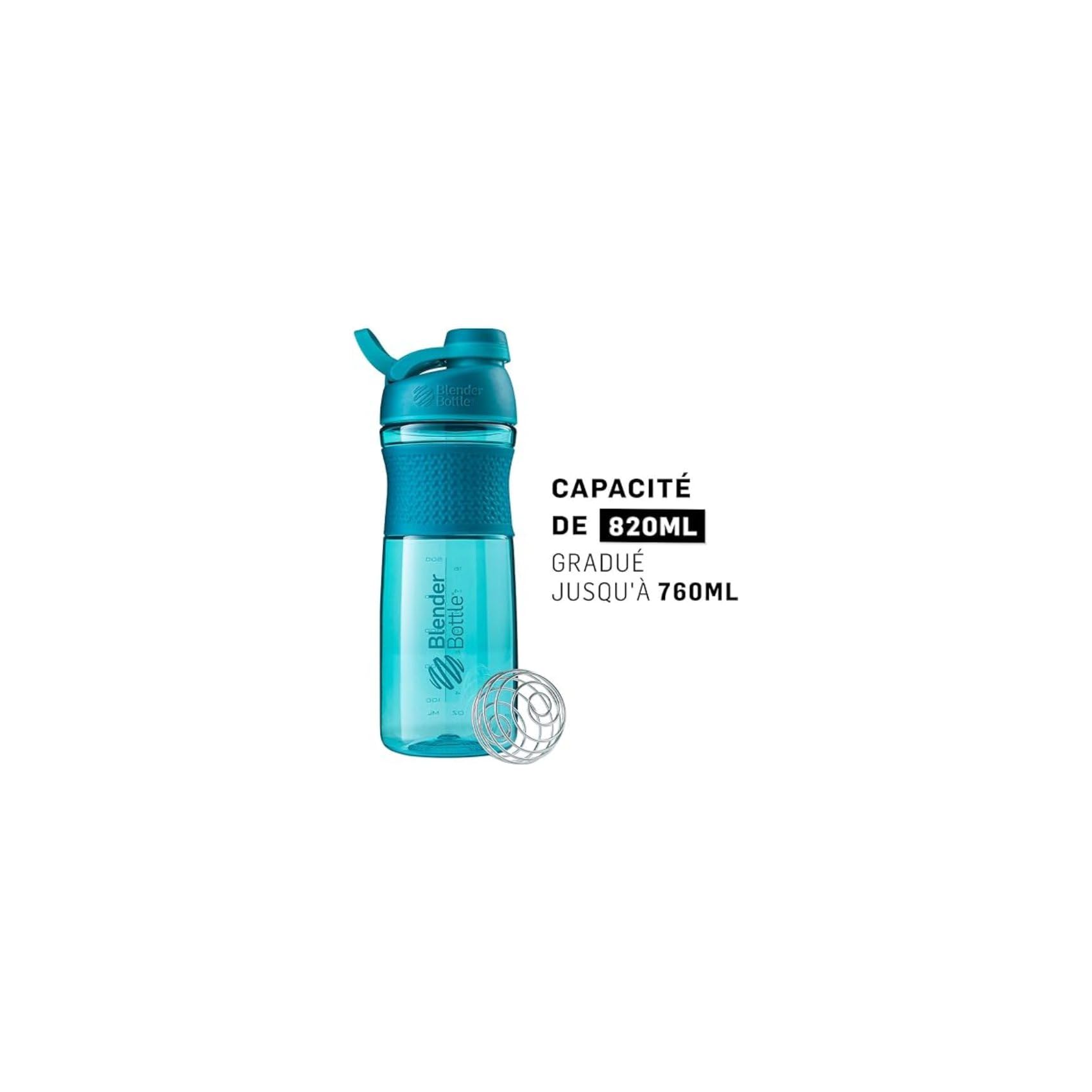 Foto 3 pulgar | Shaker Bottle Blenderbottle Classic V2, 600 Ml, Transparente Y Negro - Venta Internacional.