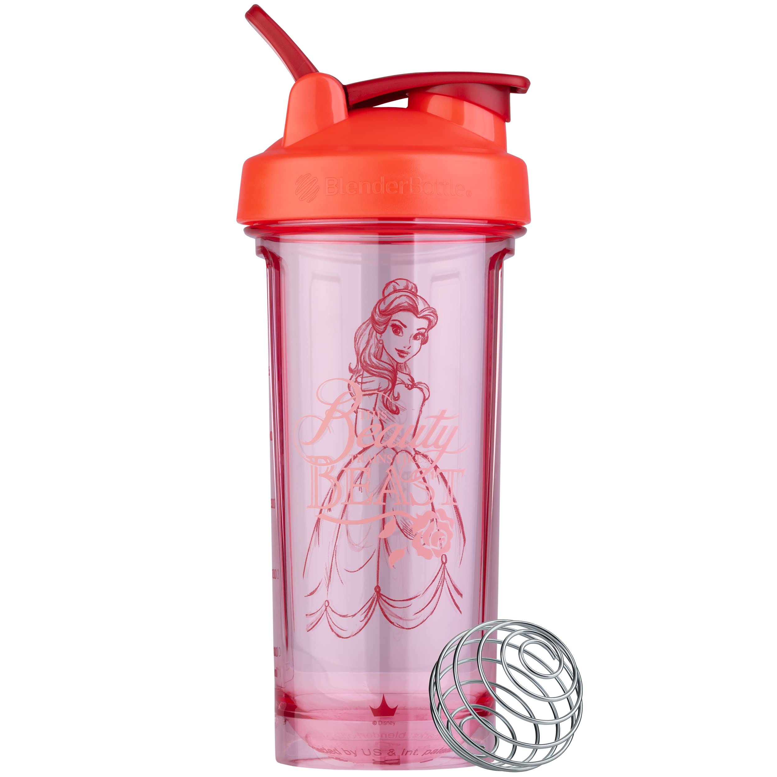 Foto 2 pulgar | Mezclador De Botellas, Botella Disney Princess Pro, 800 Ml, Belle - Venta Internacional.