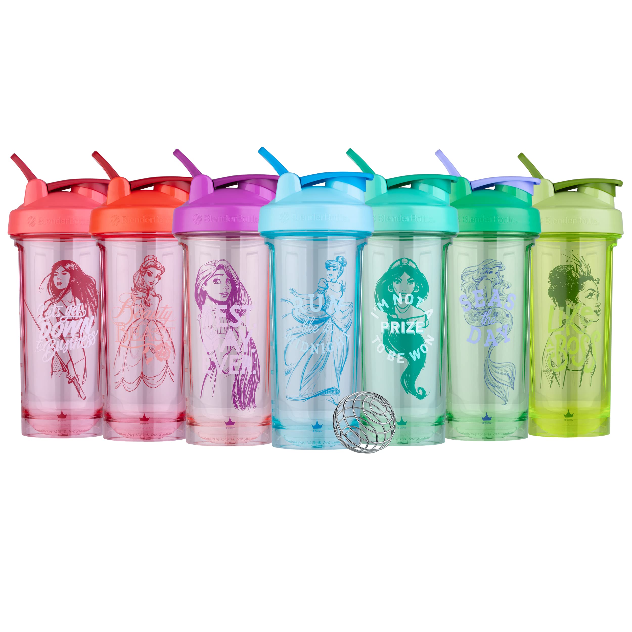 Foto 7 pulgar | Mezclador De Botellas, Botella Disney Princess Pro, 800 Ml, Belle - Venta Internacional.