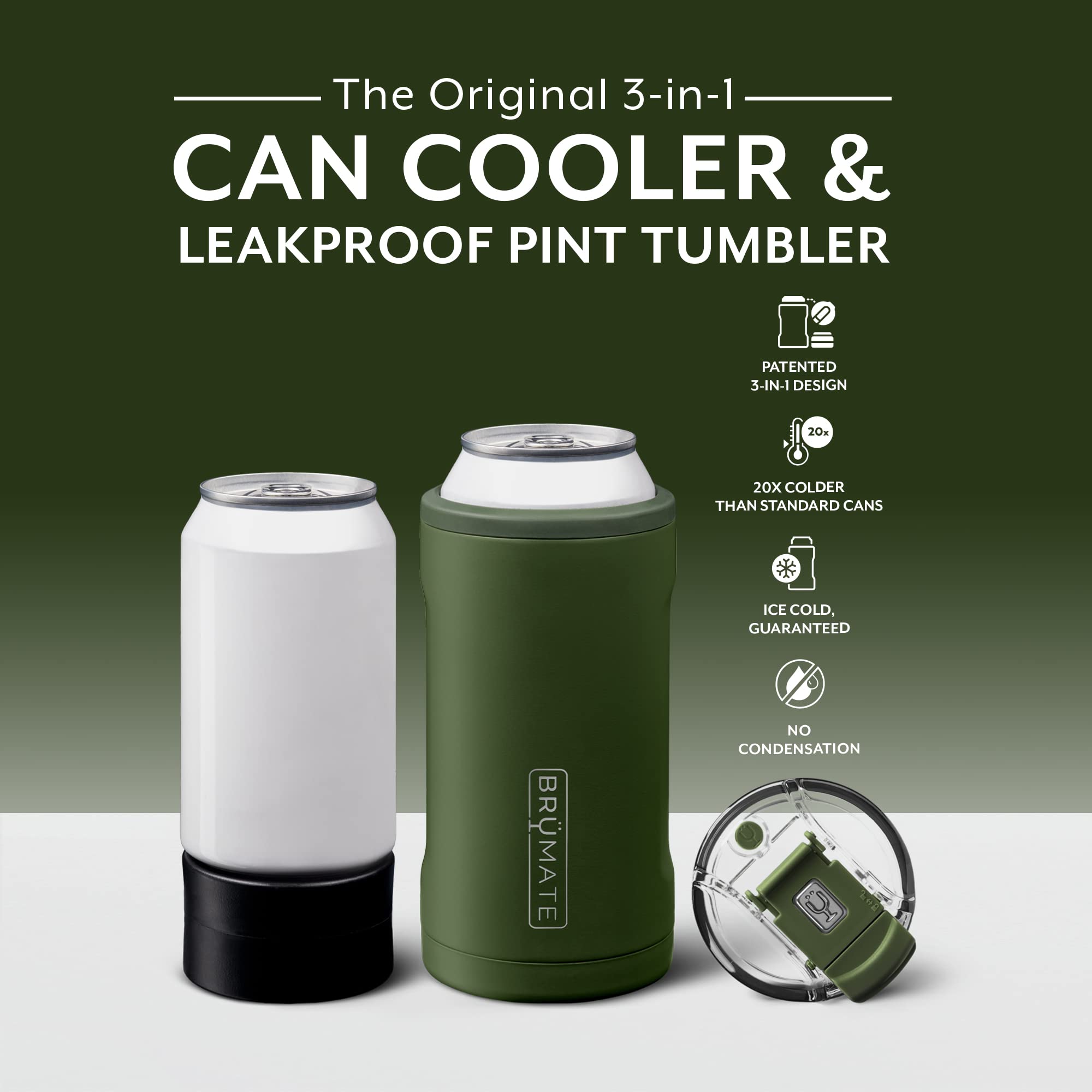 Foto 2 | Enfriador De Latas Aislante Brümate Hopsulator Trio 3 En 1, 12 Oz/16 Oz - Venta Internacional.