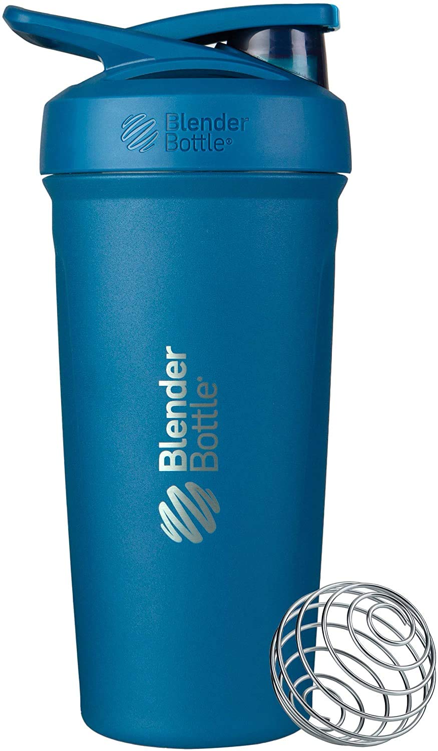 Blenderbottle Strada Shaker Cup Para Botellas De Agua, 700 Ml, Azul - Venta Internacional.