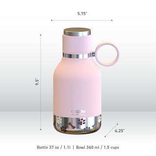 Foto 6 | Botella De Viaje Aislante Con Cuenco Para Perros Para Humanos, 1,1 L - Asobu - Venta Internacional.