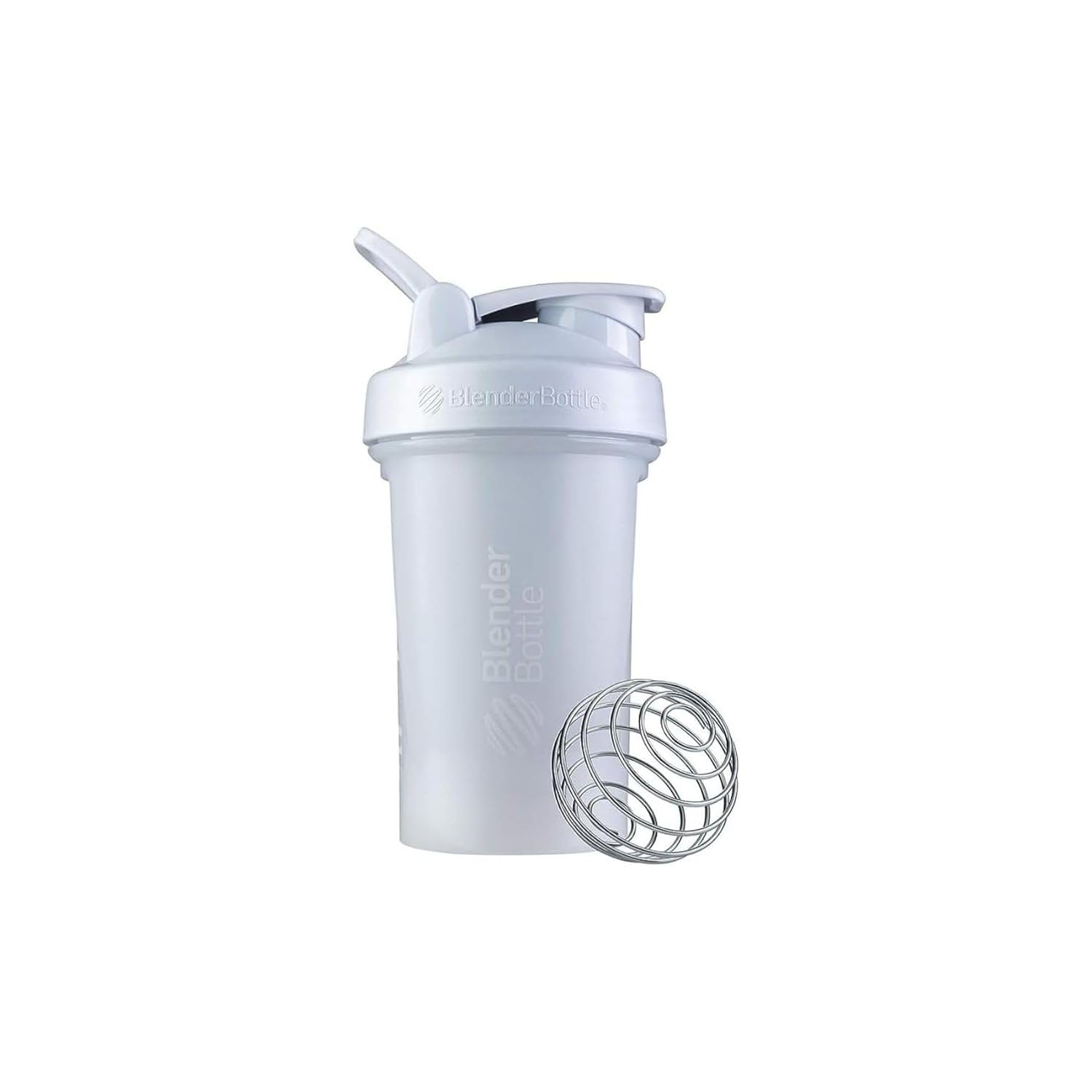 Botella Mezcladora Blenderbottle Classic V2 De 600 Ml, Color Blanco - Venta Internacional.