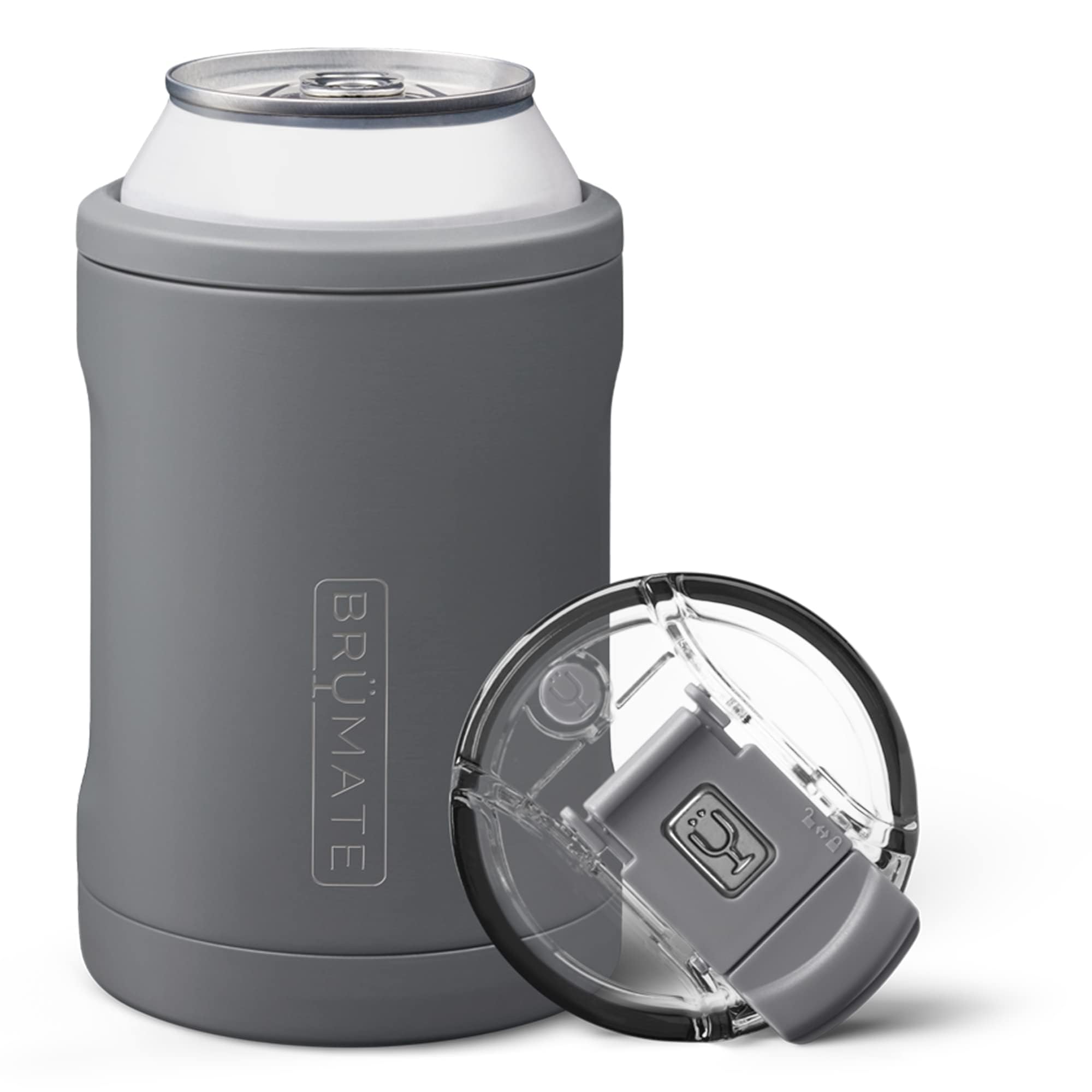 Enfriador De Latas Y Vaso Brümate Hopsulator Duo 2 En 1, 355 Ml, Gris - Venta Internacional.