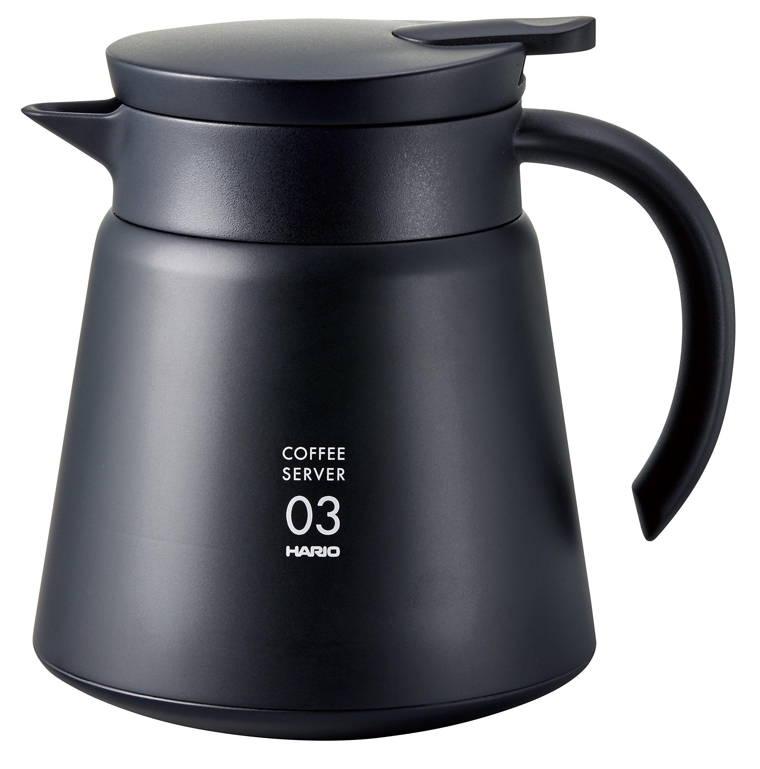 Foto 2 pulgar | Servidor De Metal Aislante Hario V60 800 Ml Negro - Venta Internacional.