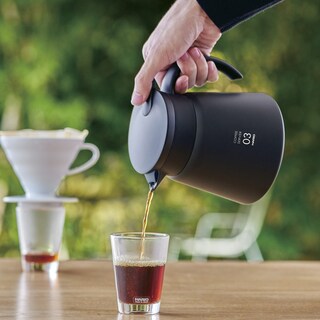 Foto 2 | Servidor De Metal Aislante Hario V60 800 Ml Negro - Venta Internacional.