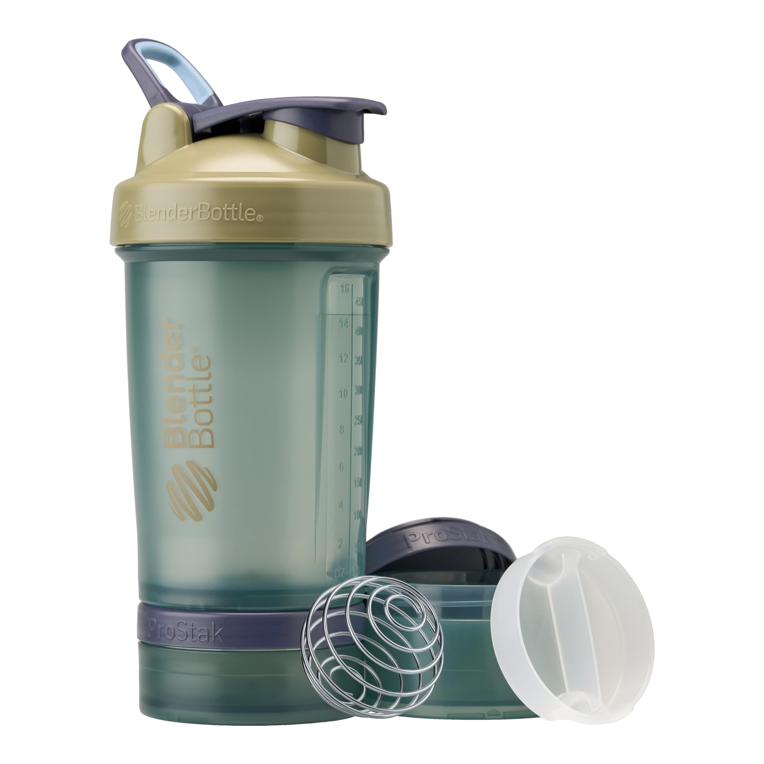 Foto 2 pulgar | Shaker Bottle Blenderbottle Classic V2 Prostak System 650 Ml Bronceado - Venta Internacional.