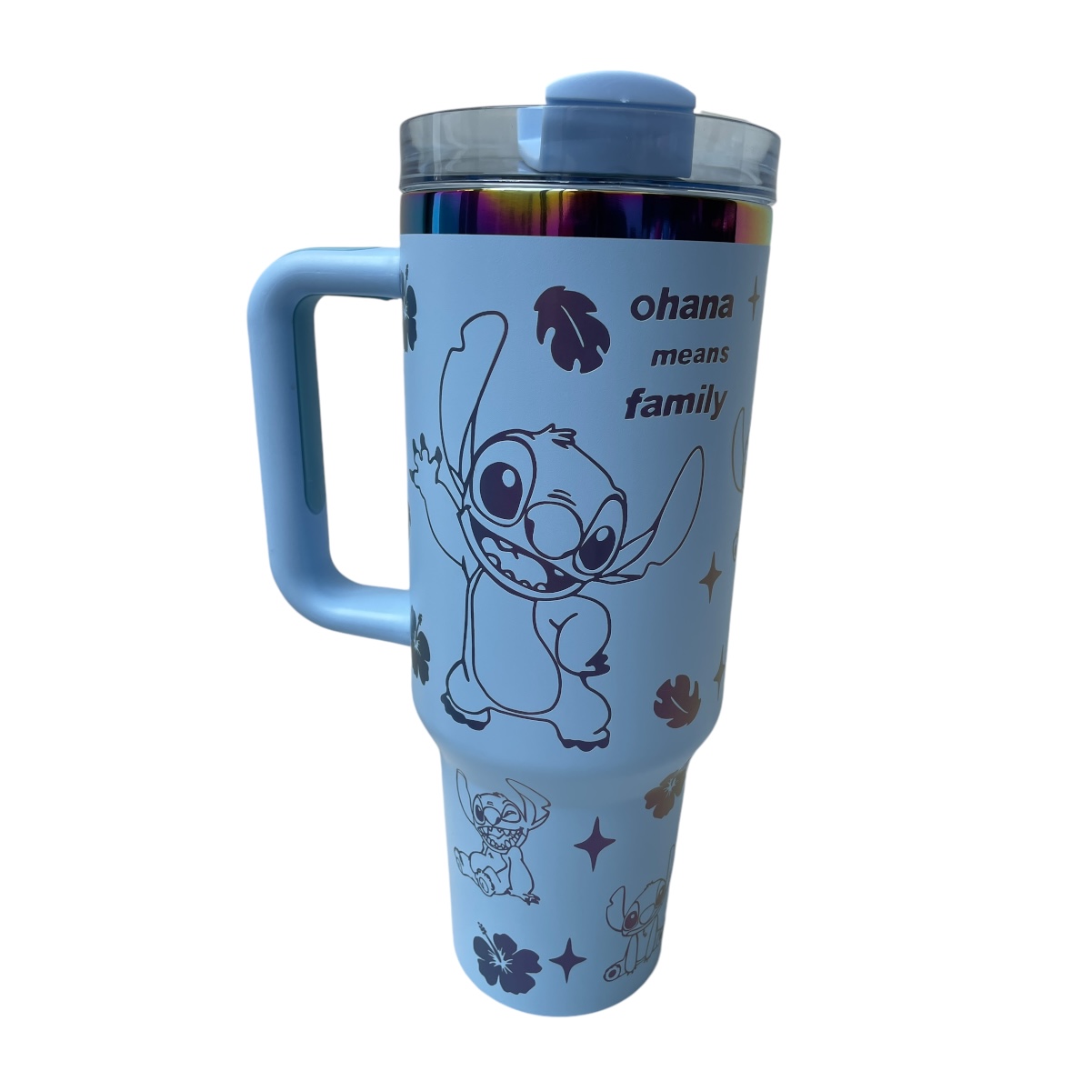 Termo Vaso Stanley Stitch Azul 1.18 L