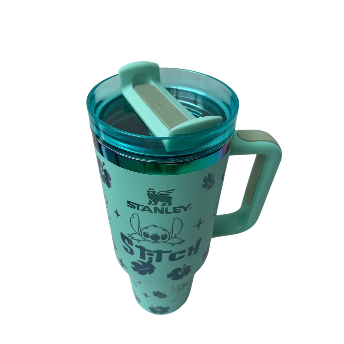 Foto 4 pulgar | Termo Vaso Stanley Stitch Verde 1.18 L