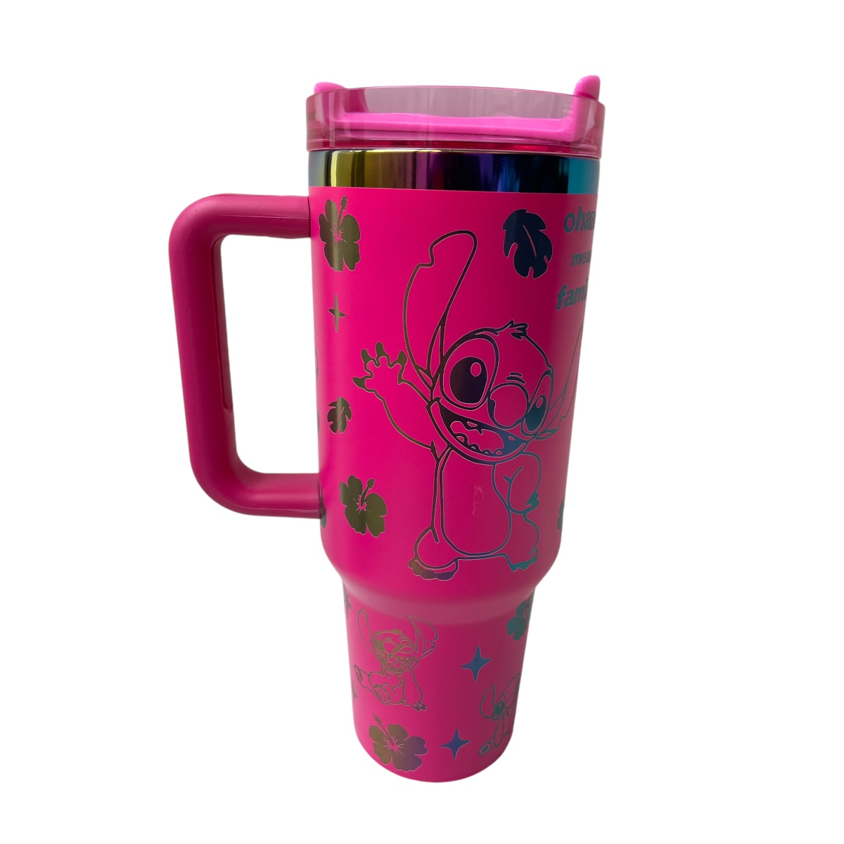 Foto 3 pulgar | Termo Vaso Stanley Stitch Rosa 1.18 L