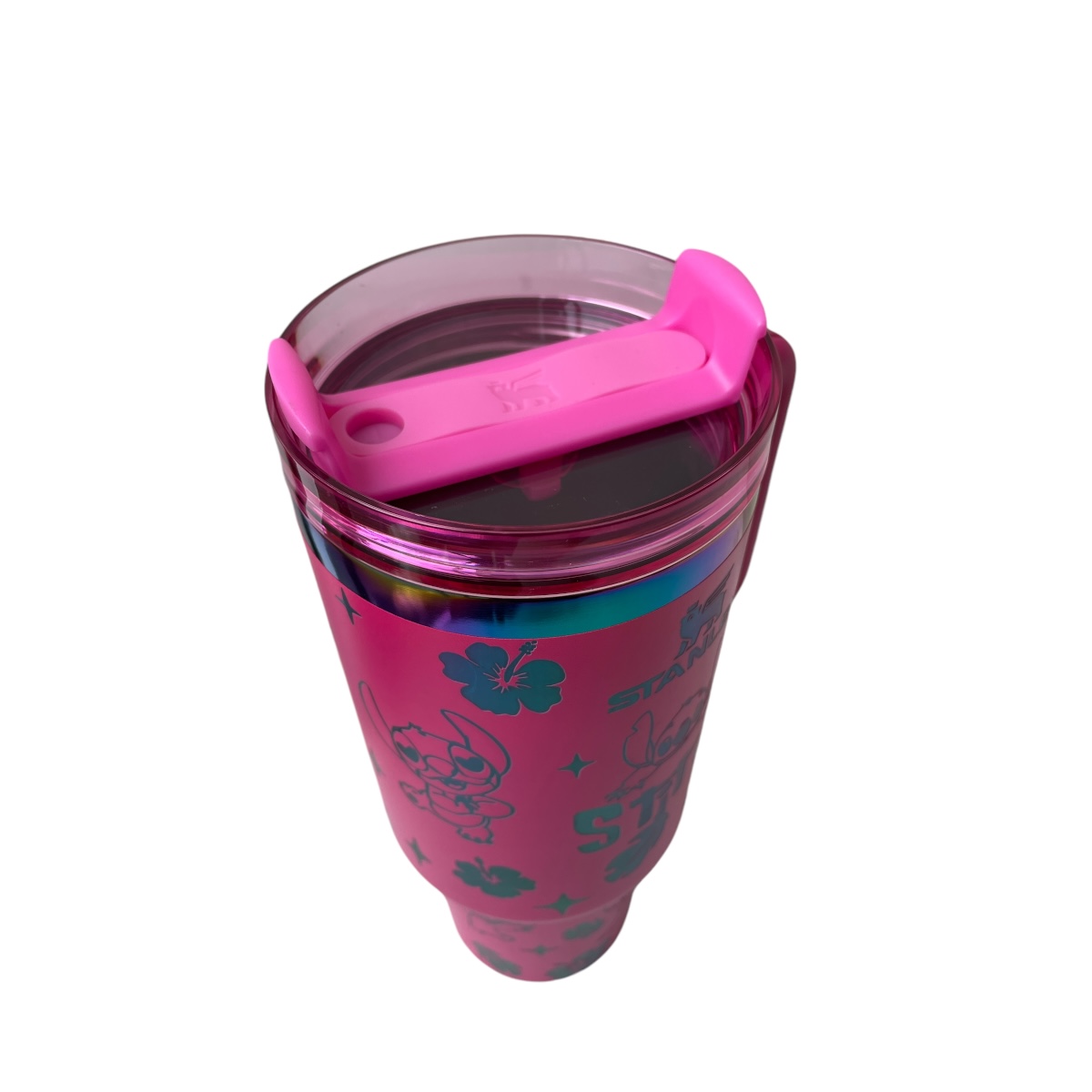 Foto 4 pulgar | Termo Vaso Stanley Stitch Rosa 1.18 L