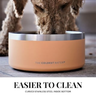 Foto 3 | Cuenco Para Perros The Coldest Water, Acero Inoxidable, Antideslizante, 3,5 L - Venta Internacional.