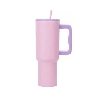 Foto 1 | Termo Portátil De Acero Inoxidable 40oz Eo Safe Imports Esi-15967 Rosa Y Purpura