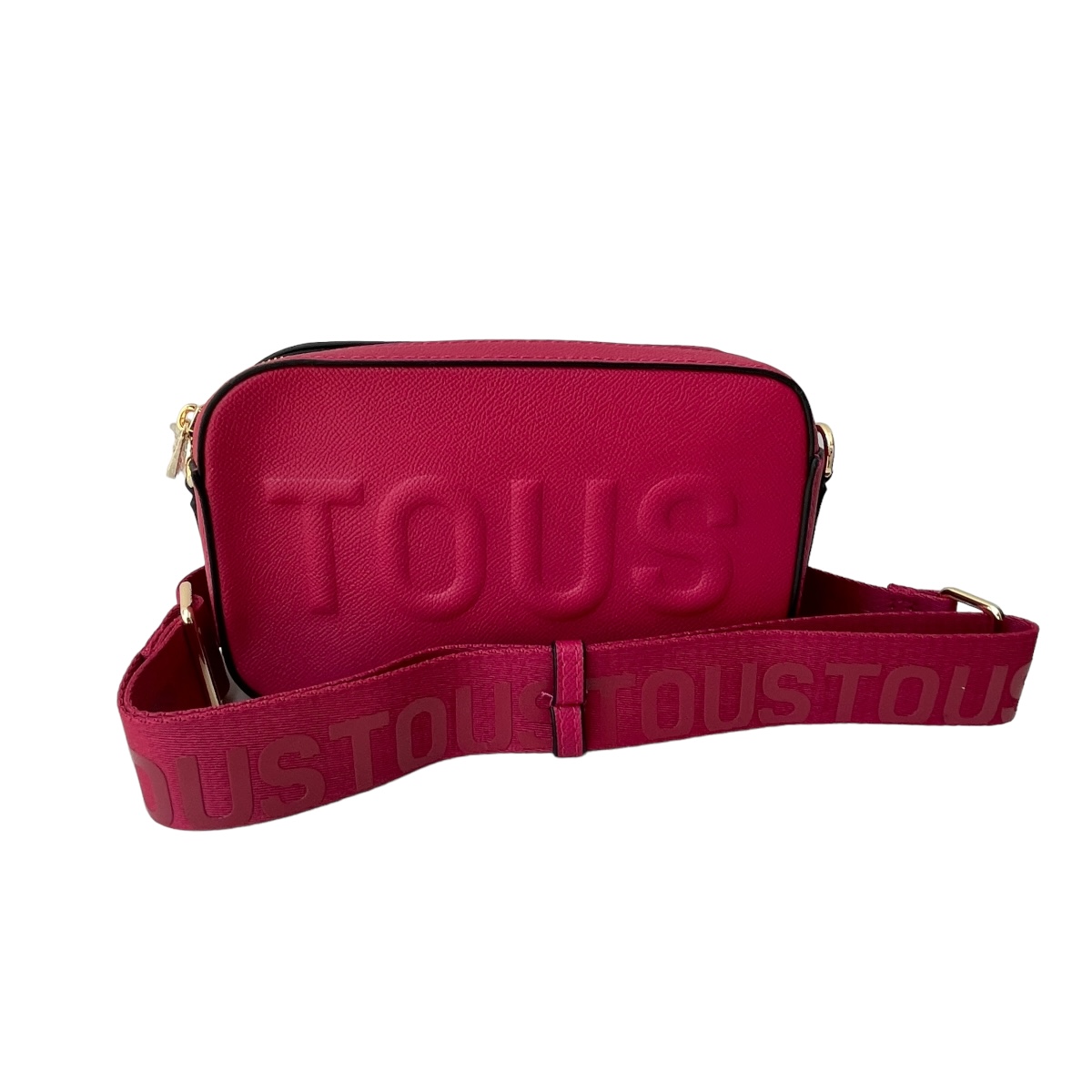 Foto 3 pulgar | Bolsa Para Dama Crossbody Tous Reporter Fucsia