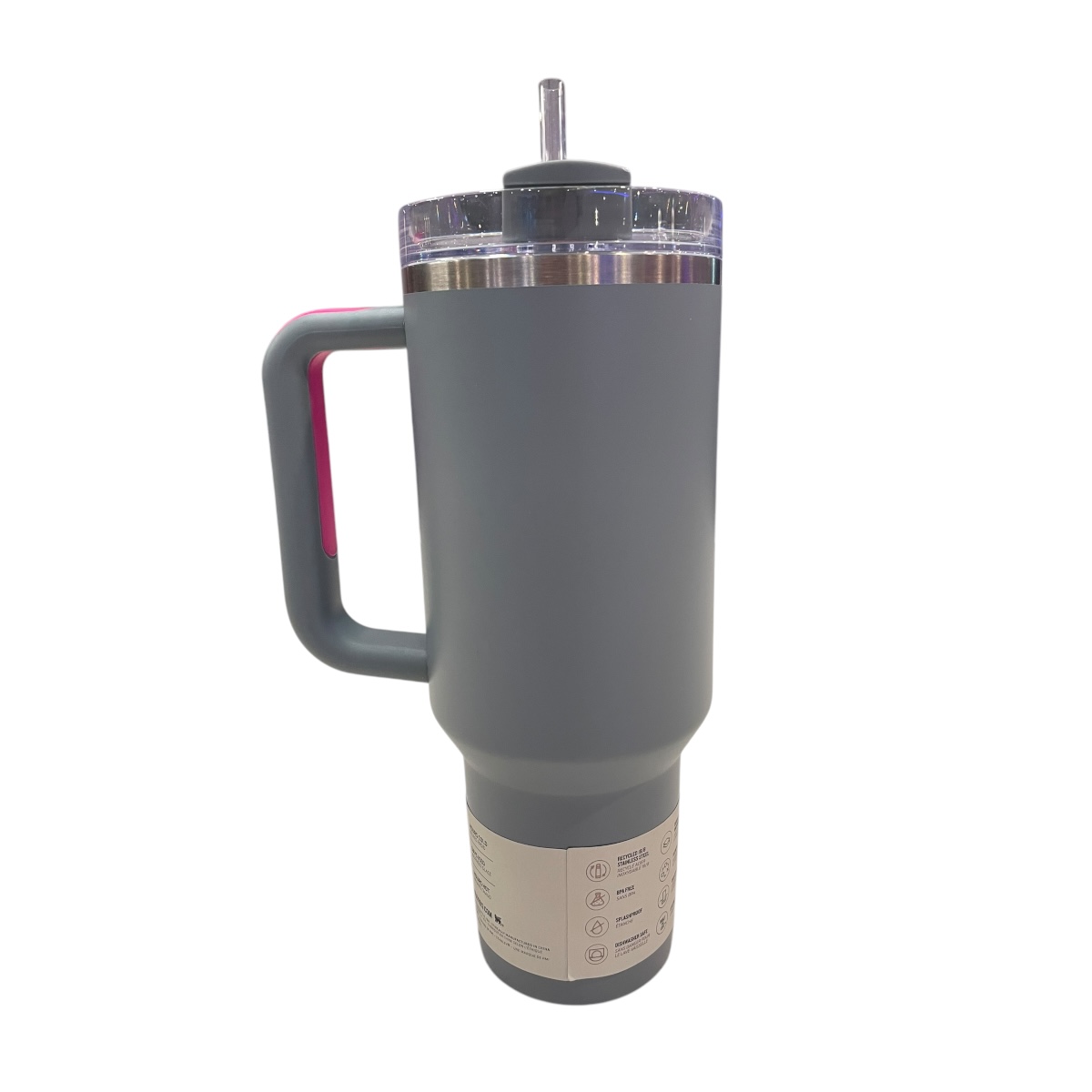 Foto 3 pulgar | Termo Stanley Quencher Tumbler Gris 40 oz
