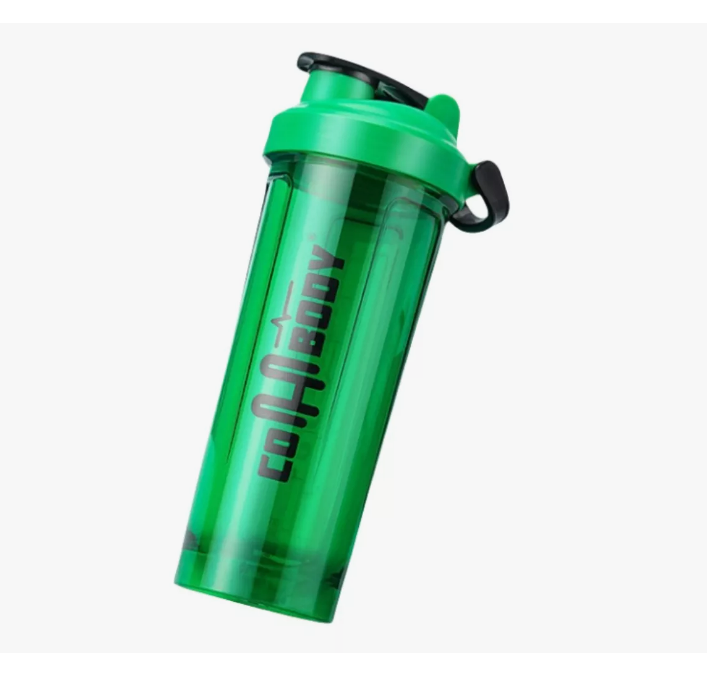 Foto 2 pulgar | Shaker Proteina Vaso Mezclador De Proteina Gym 24oz 700ml Color Verde Wünd