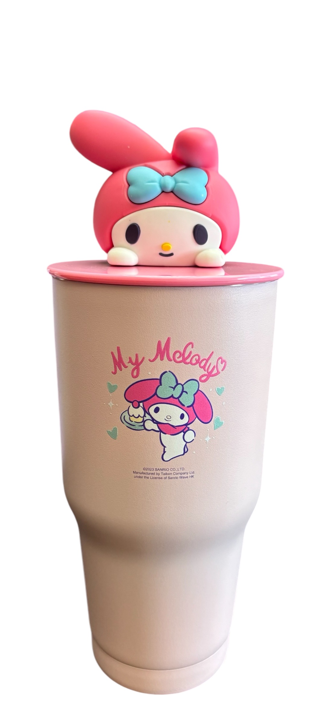 Termo De Acero Inoxidable My Melody 30 Onzas Con Figura