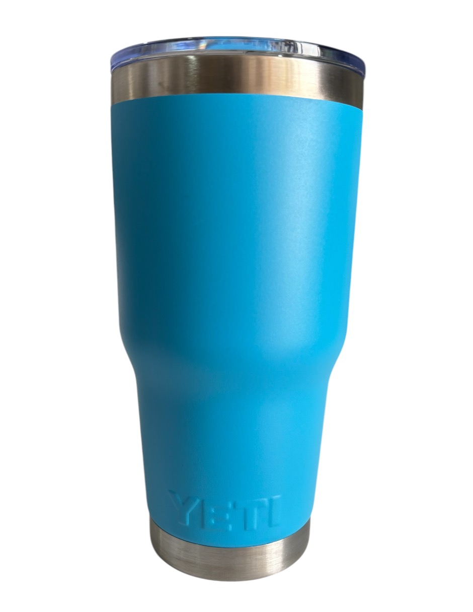Foto 3 pulgar | Termo Yeti De Acero Inoxidable Azul Con Tapa Push Pull 30 Oz