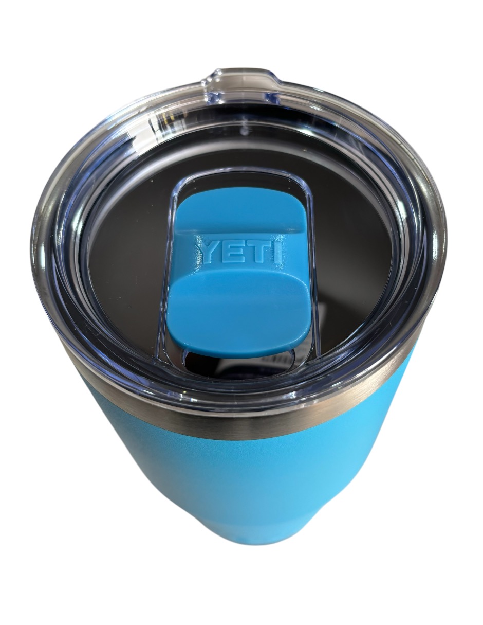 Foto 4 pulgar | Termo Yeti De Acero Inoxidable Azul Con Tapa Push Pull 30 Oz