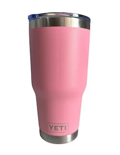 Foto 1 | Termo Yeti De Acero Inoxidable Rosa Con Tapa Push Pull 30 Oz